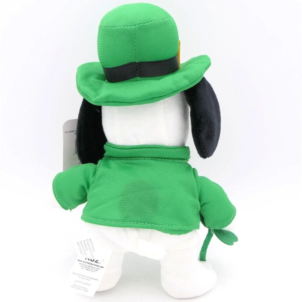 Ruz Peanuts Snoopy Leprechaun St Paddy's Day Plush 9.5